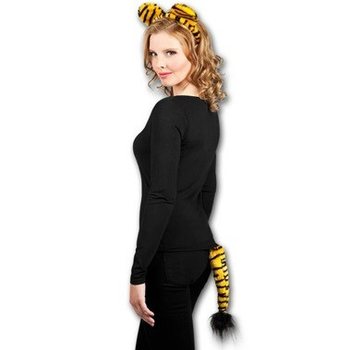 Set de Tigre - Diadema e Cauda (6 un.)