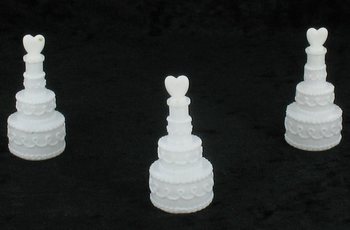 Bolas de Sab&atilde;o para Casamento - Modelo de Bolo (24 un.)