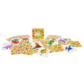 PEQUENOS JOGOS DE MEM&Oacute;RIA - MODELO: DINOSSAURO EM EXPOSITOR (60 un.)