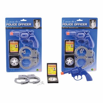 Conjunto de Pol&iacute;cia em Cart&atilde;o (Pack de 6)