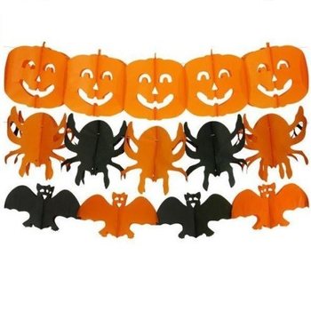 Guirlandas Decorativas de Halloween Mistas &ndash; 300 cm (6 un.)
