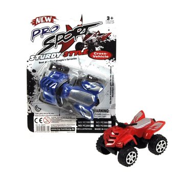 Moto-quatro de Fricção em Cartão (24 unid.)