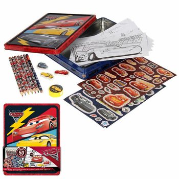 Set de Atividades 3D DISNEY CARS em Caixa de Metal (12 unid.)
