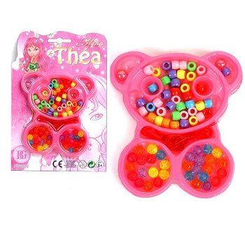 Conjunto de contas, faz a tua própria pulseira (24 un.)