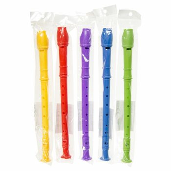 Flautas de Bisel Coloridas Grandes (24 ud.)