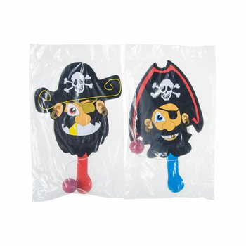 Jogo de Raquete com Bola Pirata (24 un.)