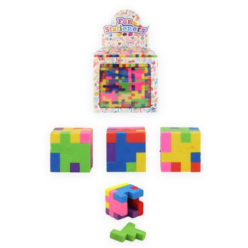 BORRACHA CUBO PUZZLE - EM DISPLAY (120 un.)