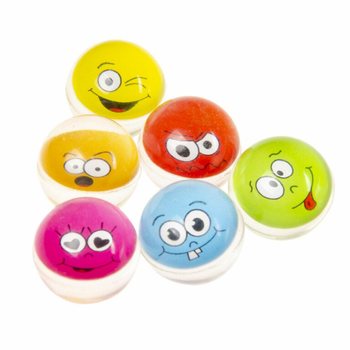 Bolas Saltitonas Smiley Ø 3.2 cm (50 unidades)