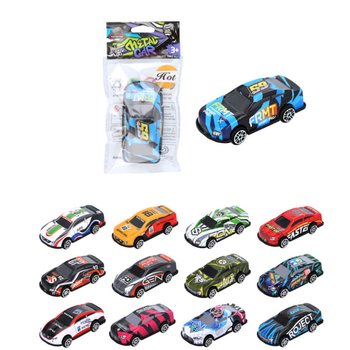 Carros de Desporto Pull Back - Cores Mistas (24 unid.)