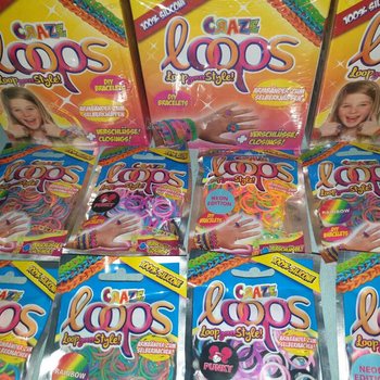 CRAZE LOOPS LOOM - SOBRES SURPRESA - EM EXPOSITOR (12 unidades)