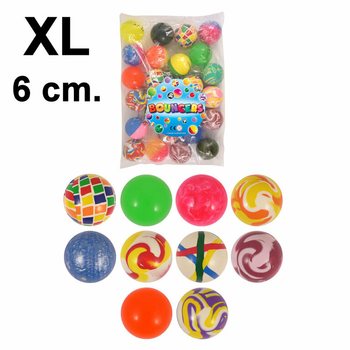 Bolas Saltitonas XL Mix Ø6cm (25 unidades)