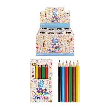 Conjunto de 6 Lápis de Cor em Expositor (96 unid.)