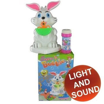 Máquina de Bolhas de Sabão Automática Coelho | Brinquedo B2B