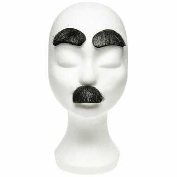 Bigodes Falsos Autocolantes Divertidos em Cart&atilde;o (24 un.)