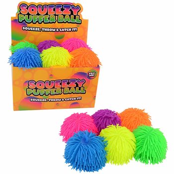 Bolas Puffer Grandes - 13 cm - Expositor (12 unidades)