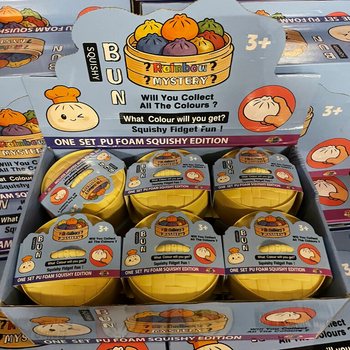 RAGE - Squishy Bun Dumplings GRANDES - ONE SET PU FOAM SQUISHY EDITION (12 un.)