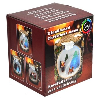 CEN&Aacute;RIO DE NATAL COM ILUMINA&Ccedil;&Atilde;O LED (6 un.)