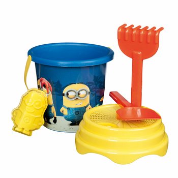 CONJUNTO DE PRAIA MINIONS 5 PEÇAS (6 unid.)