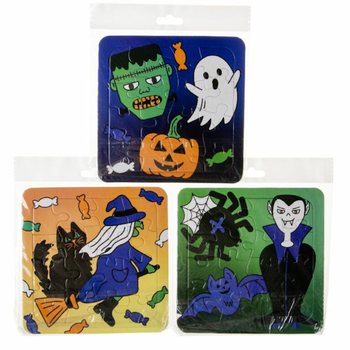 Mix de Puzzles de Halloween - 14 x 14 cm (50 un.)