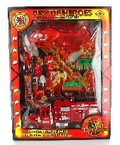 Grande Set de Brinquedo de Bombeiros - Modelo 2