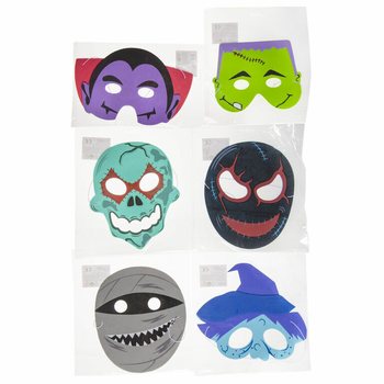Mix de M&aacute;scaras de Espuma Assustadoras (60 unidades)