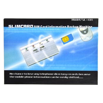 SLIMCARD EM CAIXA DE PRESENTE