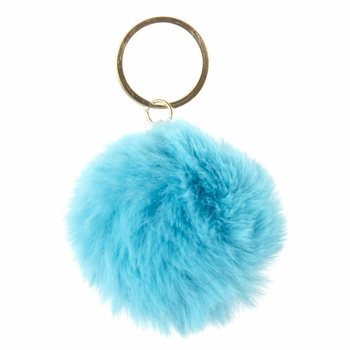 PORTA-CHAVES DE PELUCHE REDONDOS (12 un.)