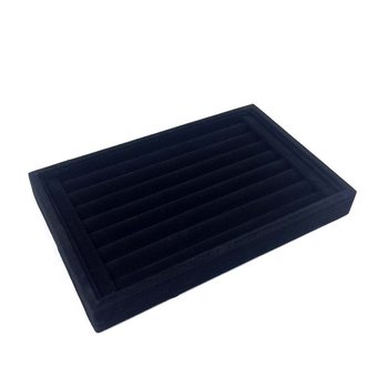 CAIXA EXPOSITORA PARA AN&Eacute;IS VELUDO 22,5x14,5cm (1 un)