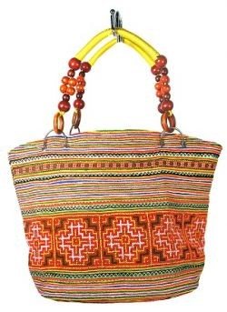 Mala B-FAIR Beads Castanho/Amarelo (1 un)