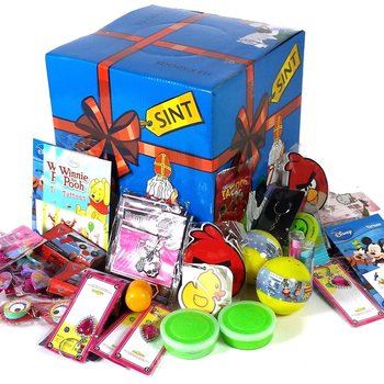 Caixa de Brindes Surpresa de Sinterklaas / São Nicolau - 112 Peças