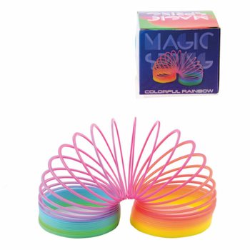 MOLA M&Aacute;GICA RAINBOW MAGIX / SLINKY EM CAIXA &Oslash;7,5 CM (12 un.)