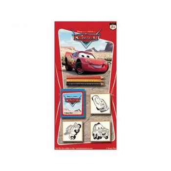 Grande Conjunto de Pintura e Carimbos Disney Cars em Cartão (24 un.)