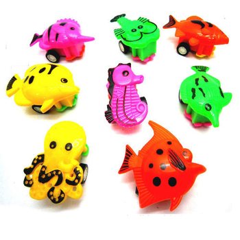 Peixes de Fricção Pull Back (48 un.)