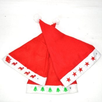 Gorros de Natal com Luzes LED - 3 Modelos (12 un.)