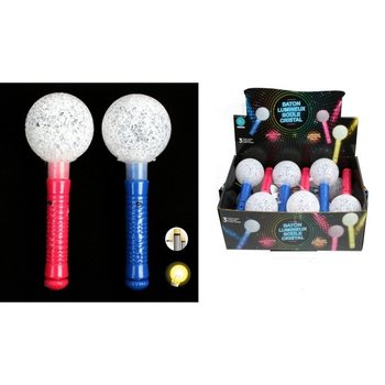 BASTÕES LED LUMINOSOS COM BOLA EM DISPLAY (12 un.)
