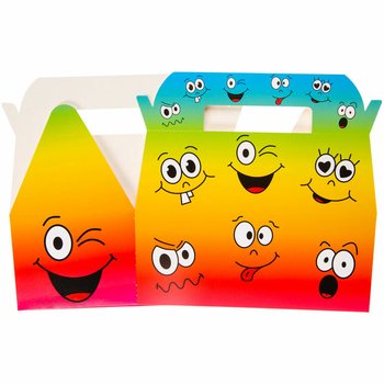 Caixa de Menu Infantil Smiley - 22,5 x 12 x 9,5 cm (24 un.)