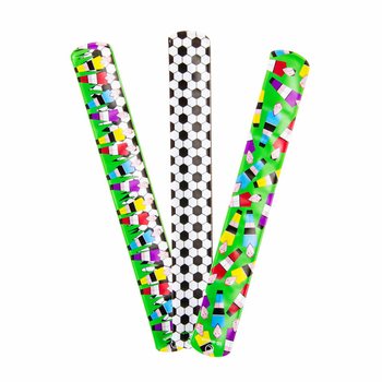 PULSEIRA SLAP FUTEBOLISTAS (36 unid.)