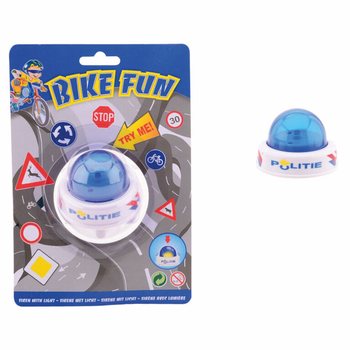 Sirene de Polícia Bike Fun - Luz e Som para Bicicleta de Criança