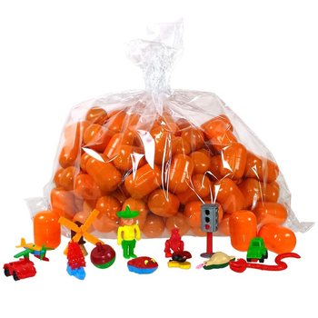 Mix Cápsulas Ovos Surpresa com Brinquedo (100 unid.)