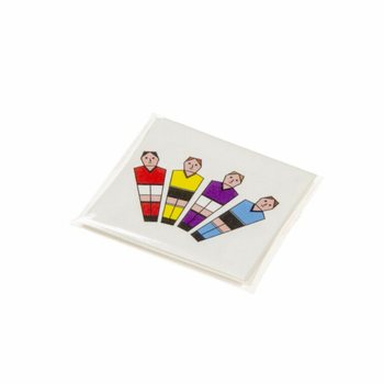 Tatuagens Fun Futebol - Expositor com 48 Embalagens (12 Tatuagens por pack)