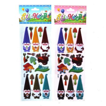 Folhas de Autocolantes com Gnomos (2x20 uni.)