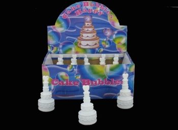 Bolas de Sabão para Casamento - Modelo de Bolo (24 un.)