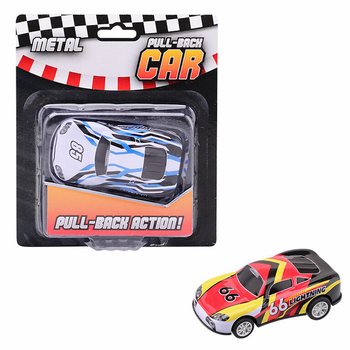 Carros Desportivos Pull Back Grandes em Cartão