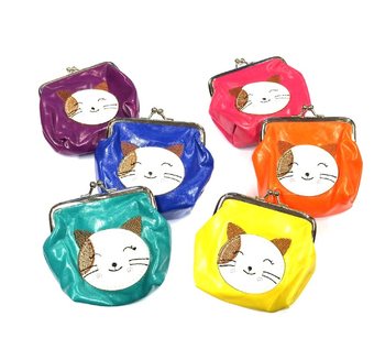 Carteira (Infantil) Mix Cores Gatinho (6 un)