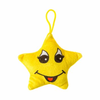 ESTRELAS DE PEL&Uacute;CIA ALEGRES - 12 cm (24 un.)