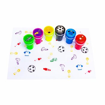CARIMBOS DE JOGADORES DE FUTEBOL EM DISPLAY (60 un.)