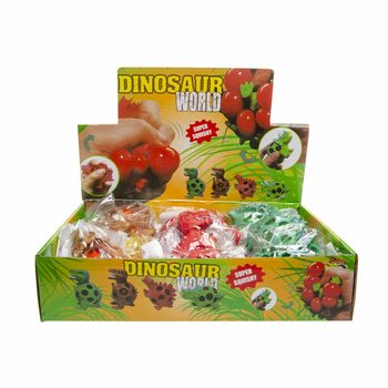Bola Squishy de Malha Dinossauro - Display (12 un.)