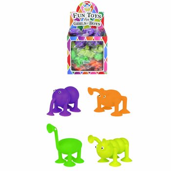 ANIMAIS DIVERTIDOS COM VENTOSA NOS PÉS EM DISPLAY (40 un.)