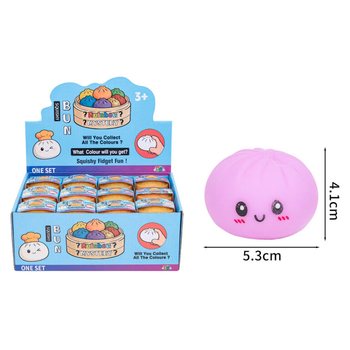 RAGE - Squishy Bun Dumplings PEQUENO (5.3x5.3x4.1 cm) - Fidget Toy Viral 2026 (24 un.)