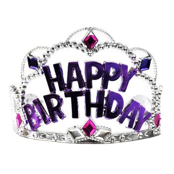 COROA HAPPY BIRTHDAY - MODELO 2 (12 unid.)